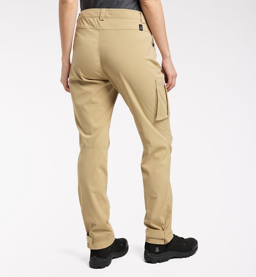Haglöfs Womens Mid Forest Hiking Pants Khaki New Zealand 47361JQAS